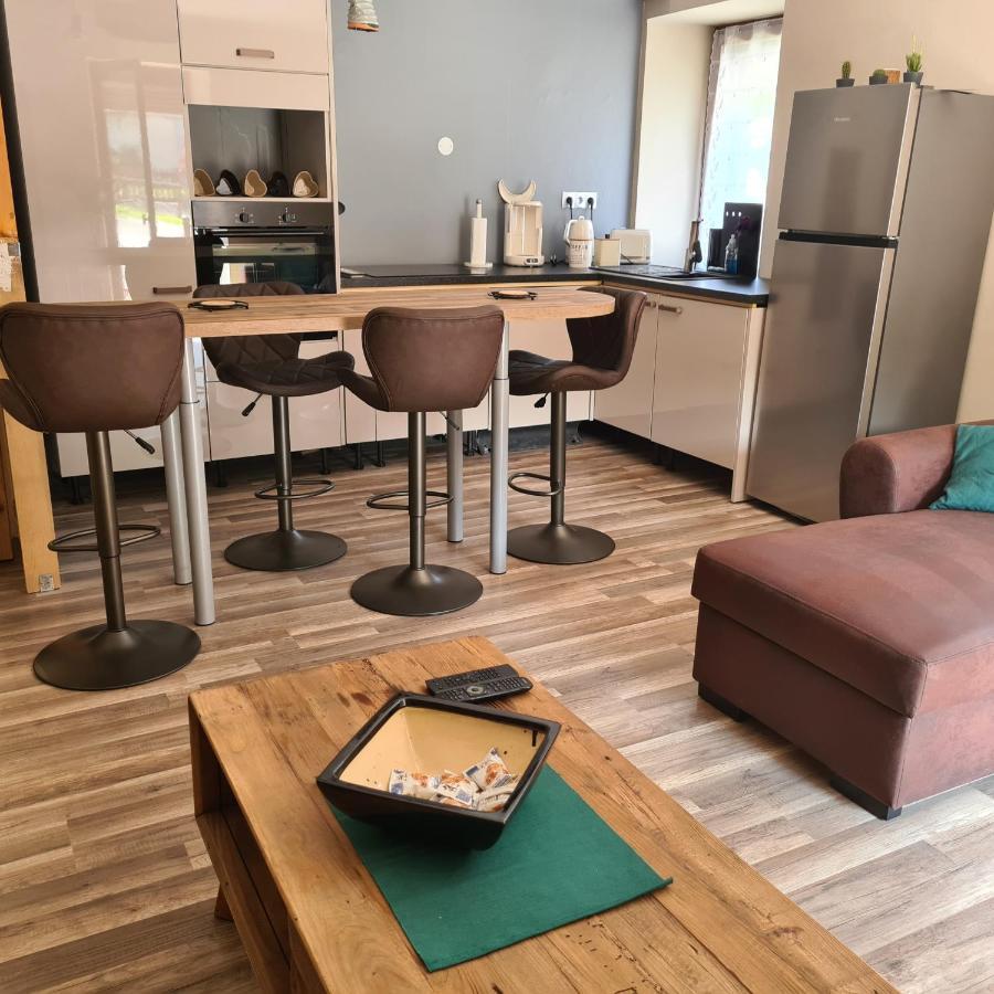 Appartement au cœur du Haut-Jura Villard-Saint-Sauveur Extérieur photo