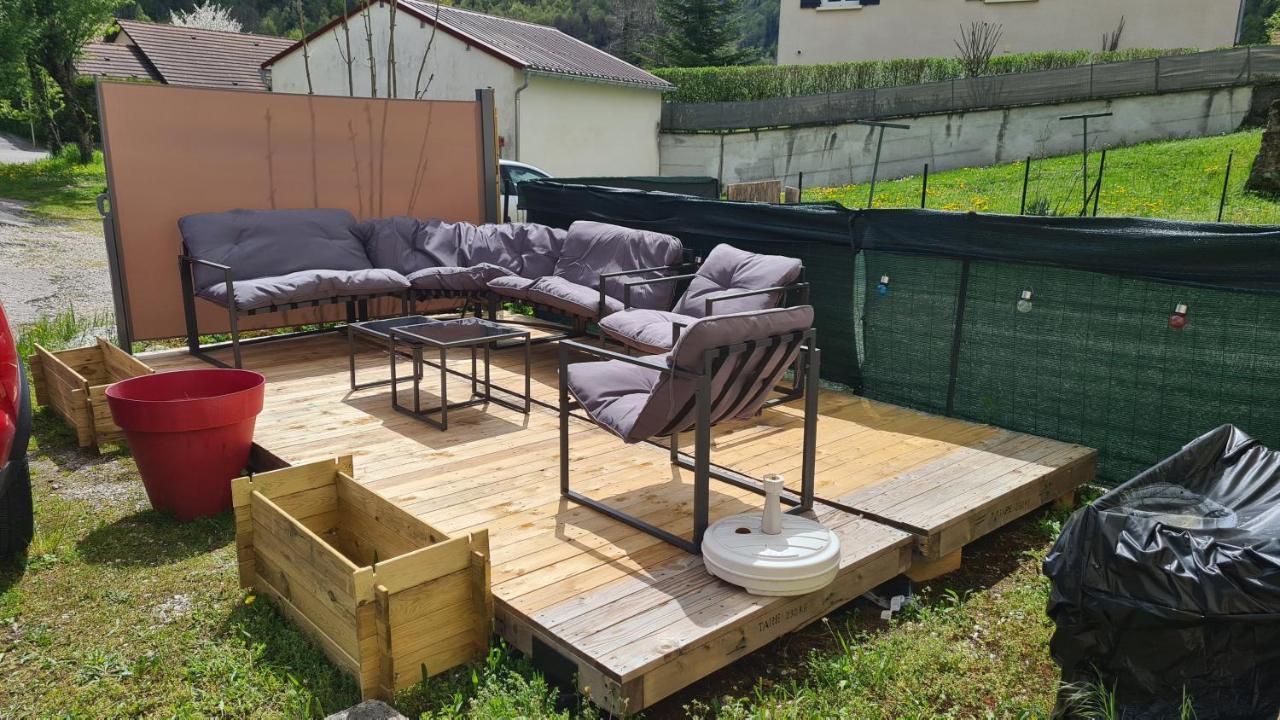 Appartement au cœur du Haut-Jura Villard-Saint-Sauveur Extérieur photo